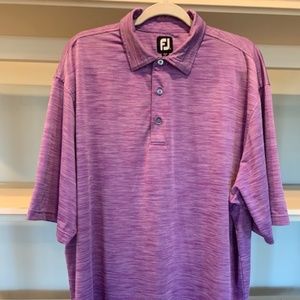 Men's Foot Joy Purple Golf Polo Shirt XXXL